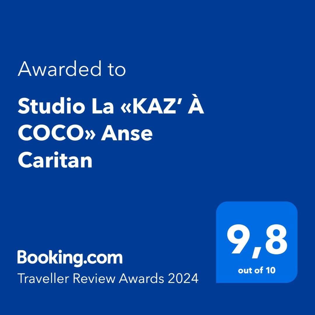 Studio La «Kaz' A Coco» Anse Caritan Sainte-Anne Eksteriør billede
